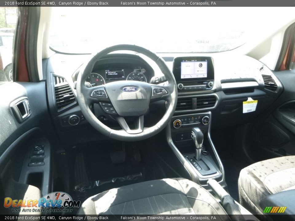 2018 Ford EcoSport SE 4WD Canyon Ridge / Ebony Black Photo #9