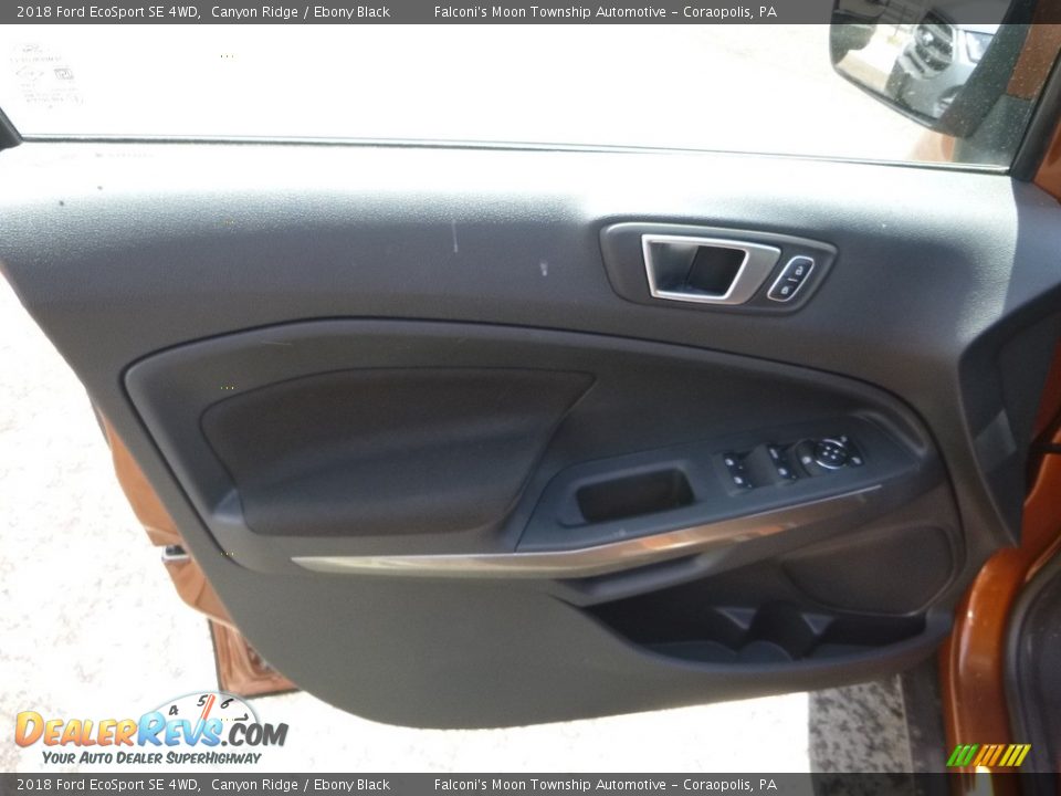 2018 Ford EcoSport SE 4WD Canyon Ridge / Ebony Black Photo #10