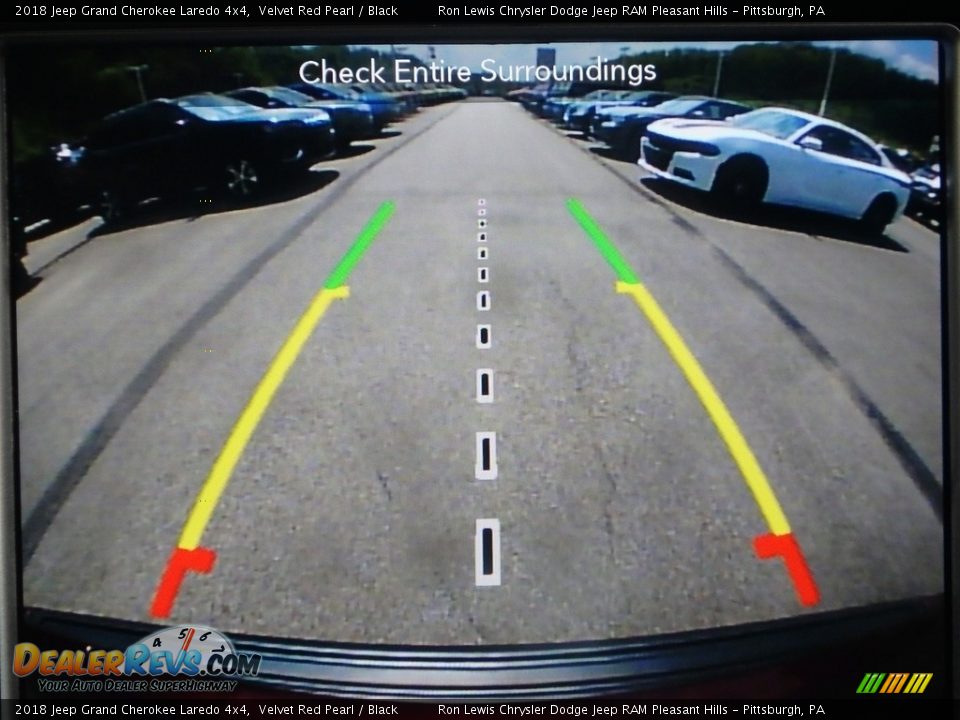 2018 Jeep Grand Cherokee Laredo 4x4 Velvet Red Pearl / Black Photo #17