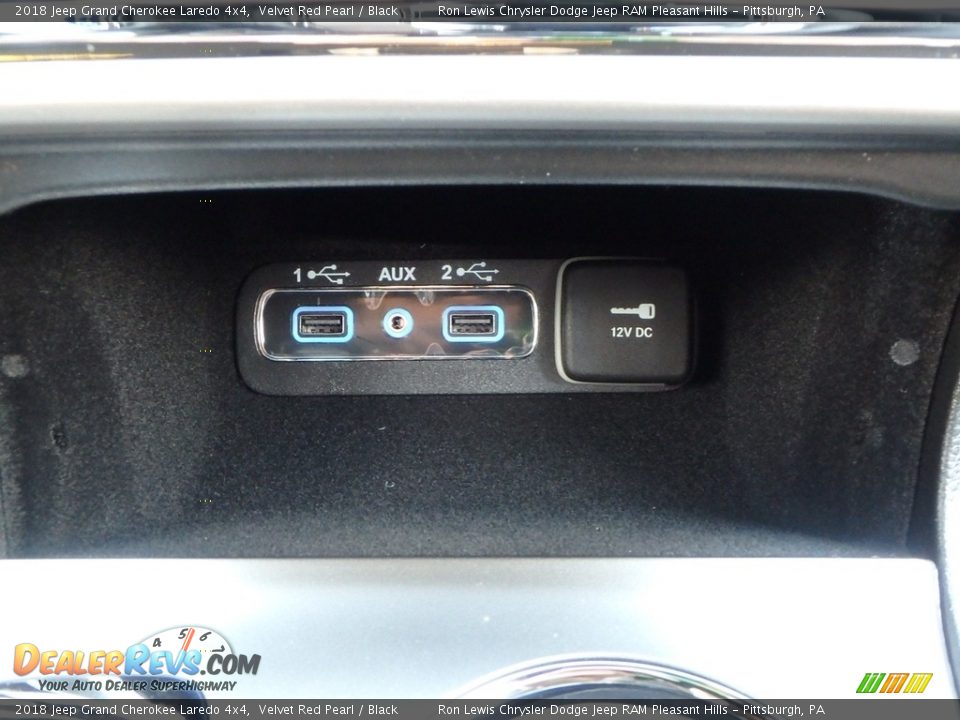 2018 Jeep Grand Cherokee Laredo 4x4 Velvet Red Pearl / Black Photo #18