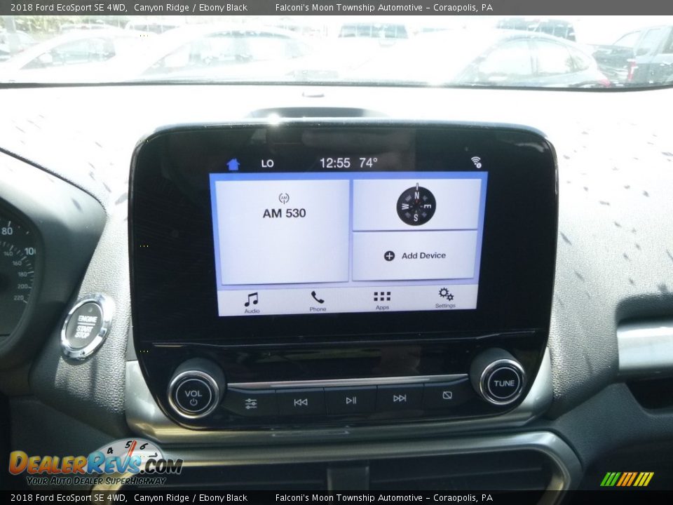 2018 Ford EcoSport SE 4WD Canyon Ridge / Ebony Black Photo #14