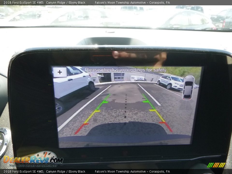 2018 Ford EcoSport SE 4WD Canyon Ridge / Ebony Black Photo #15