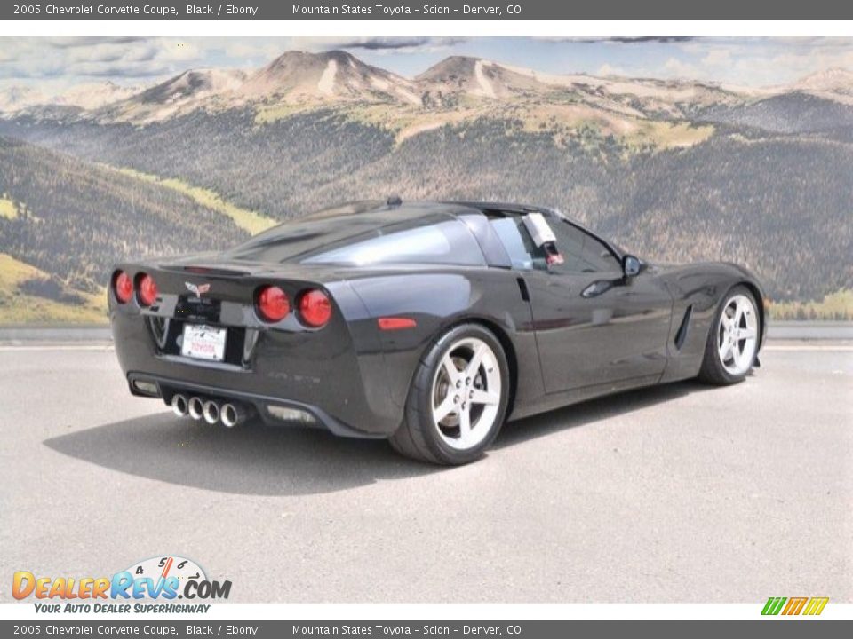 2005 Chevrolet Corvette Coupe Black / Ebony Photo #3