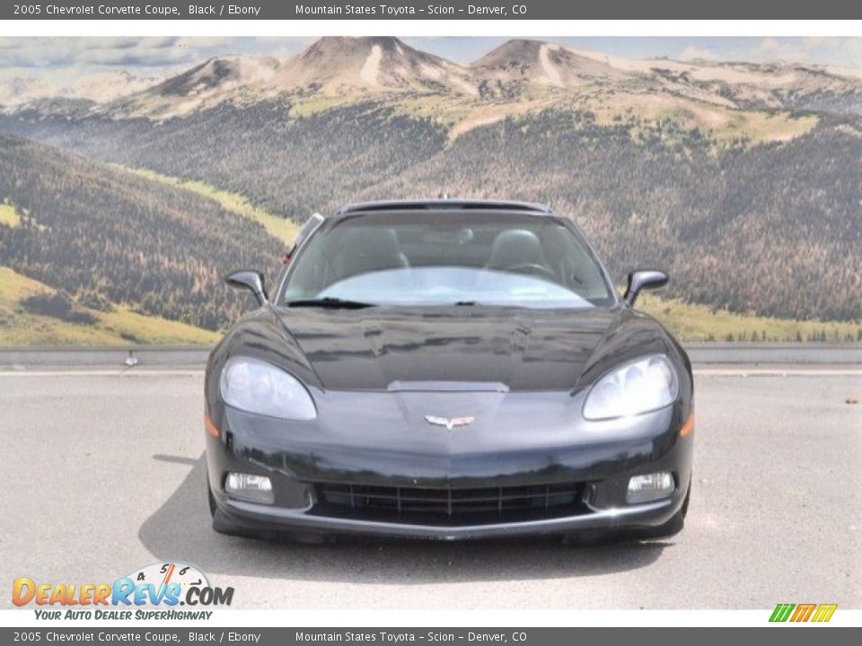 2005 Chevrolet Corvette Coupe Black / Ebony Photo #4