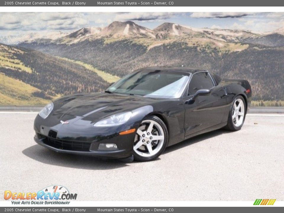 2005 Chevrolet Corvette Coupe Black / Ebony Photo #5