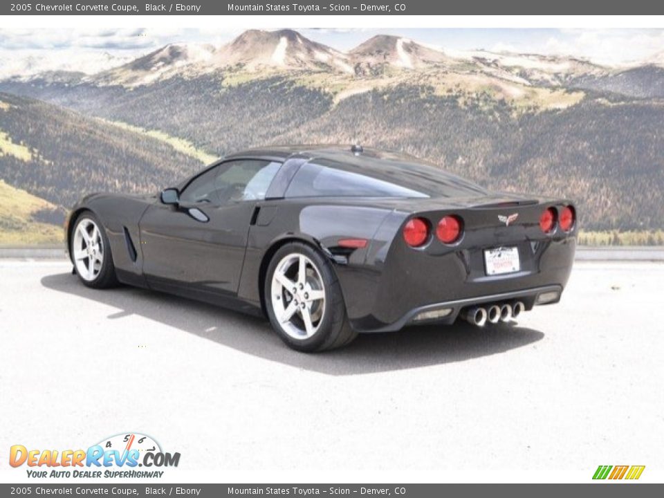 2005 Chevrolet Corvette Coupe Black / Ebony Photo #8