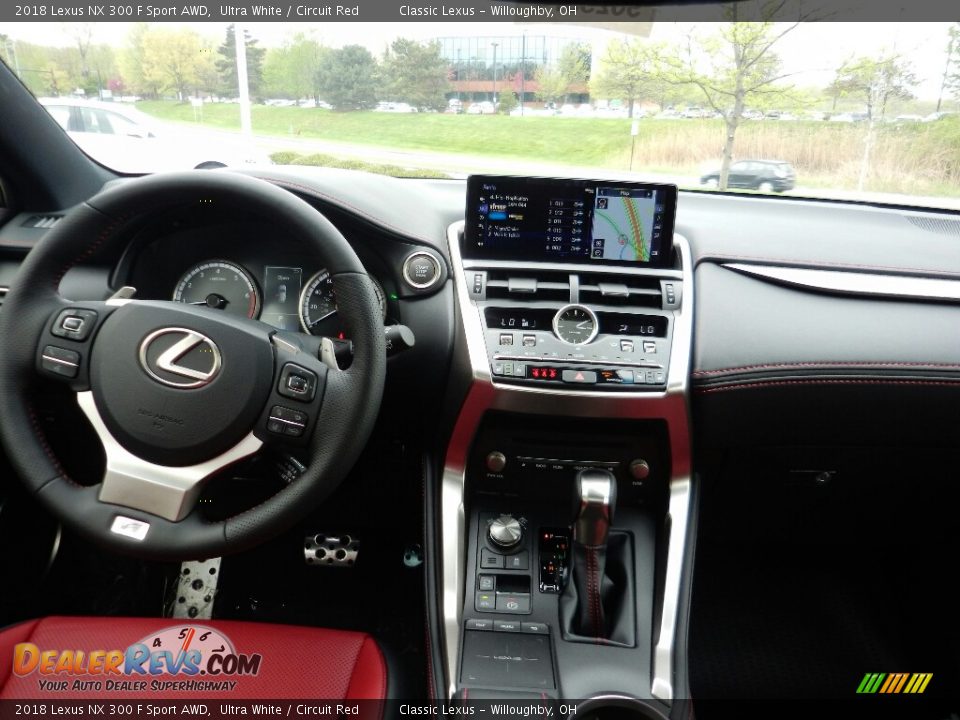 Dashboard of 2018 Lexus NX 300 F Sport AWD Photo #4