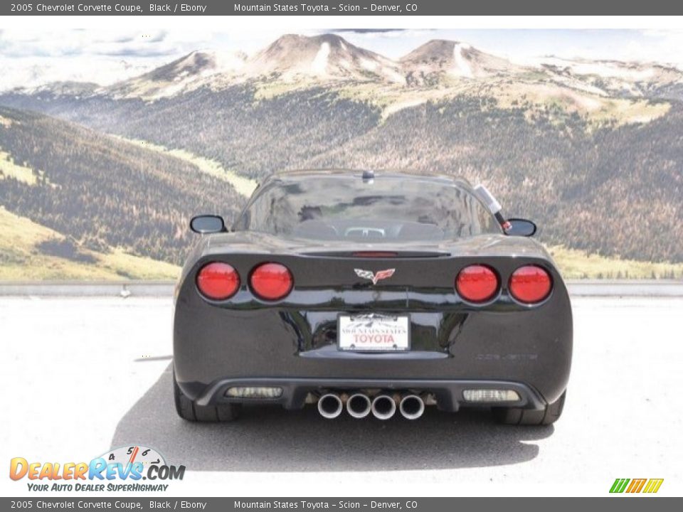 2005 Chevrolet Corvette Coupe Black / Ebony Photo #9