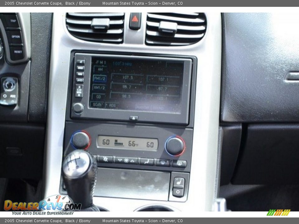 2005 Chevrolet Corvette Coupe Black / Ebony Photo #15