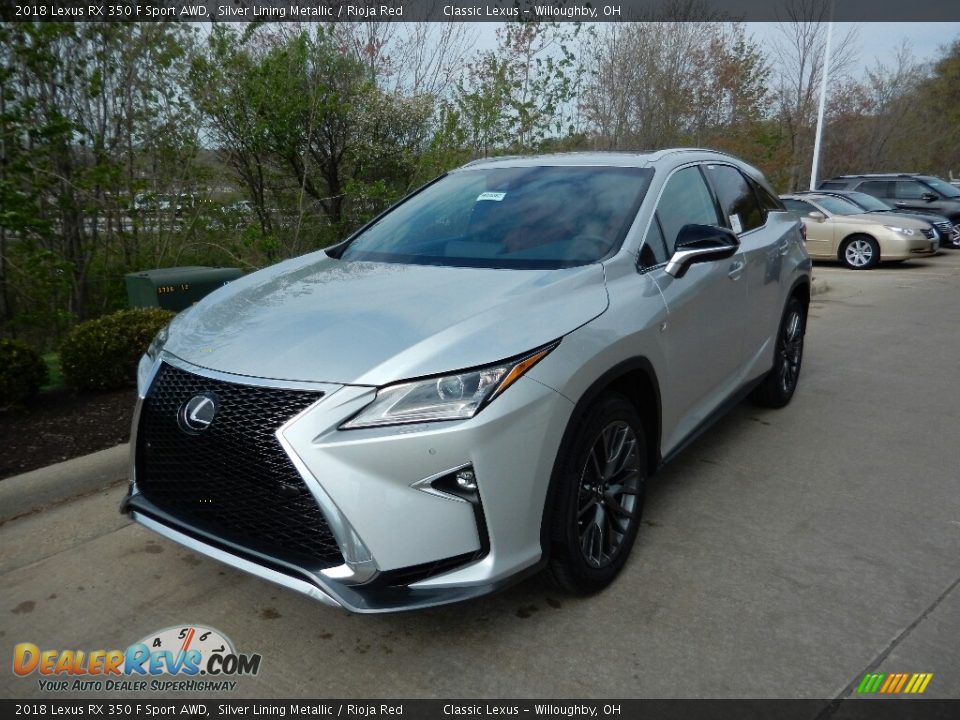 Front 3/4 View of 2018 Lexus RX 350 F Sport AWD Photo #1