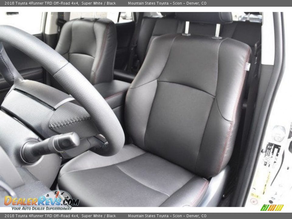 Front Seat of 2018 Toyota 4Runner TRD Off-Road 4x4 Photo #7