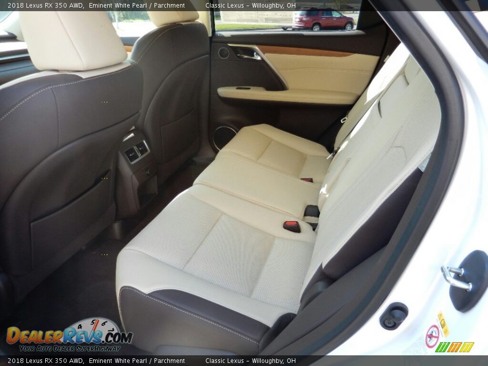 2018 Lexus RX 350 AWD Eminent White Pearl / Parchment Photo #3