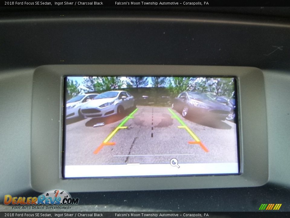 2018 Ford Focus SE Sedan Ingot Silver / Charcoal Black Photo #15
