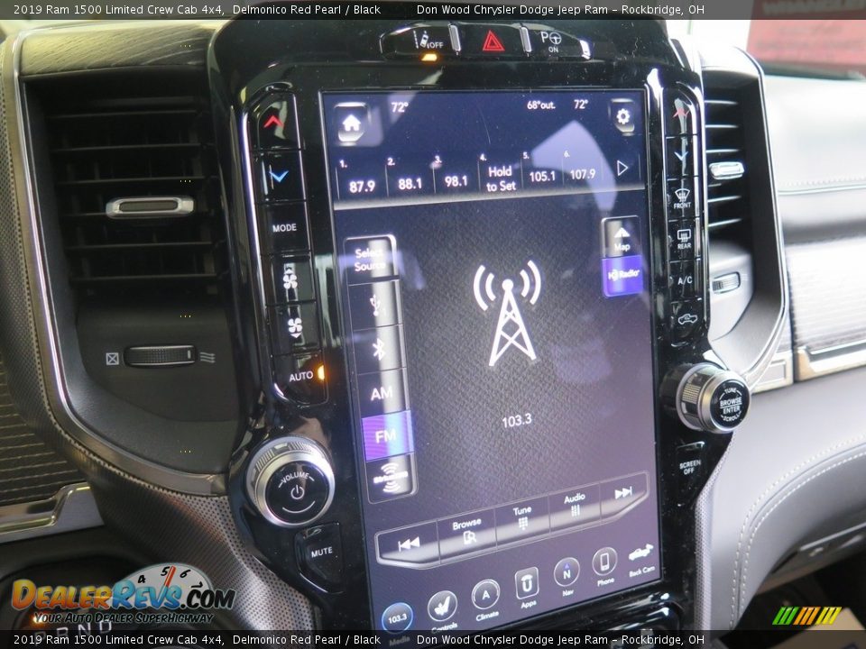 2019 Ram 1500 Limited Crew Cab 4x4 Delmonico Red Pearl / Black Photo #21