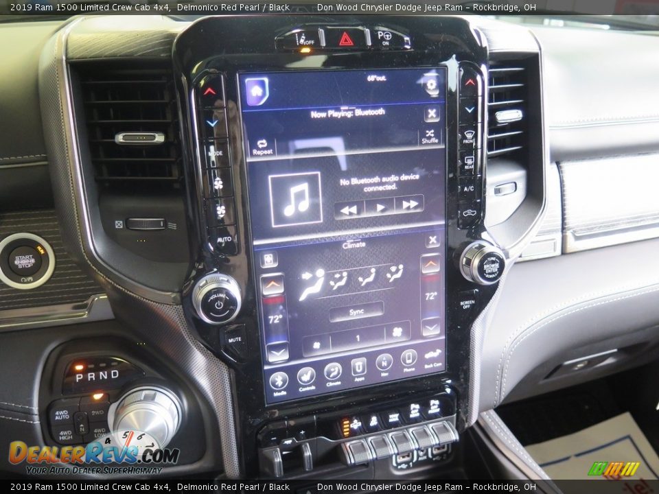 2019 Ram 1500 Limited Crew Cab 4x4 Delmonico Red Pearl / Black Photo #22