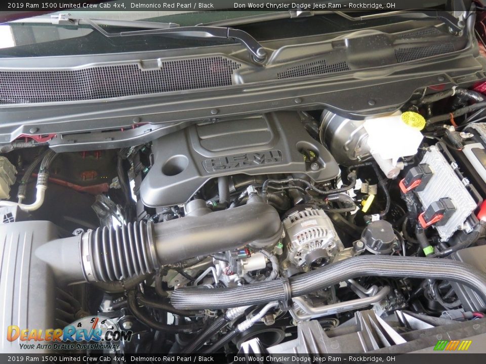 2019 Ram 1500 Limited Crew Cab 4x4 Delmonico Red Pearl / Black Photo #30