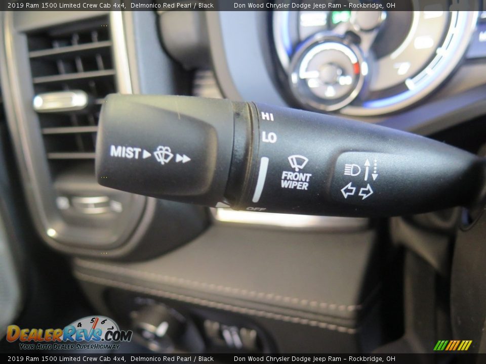 2019 Ram 1500 Limited Crew Cab 4x4 Delmonico Red Pearl / Black Photo #36