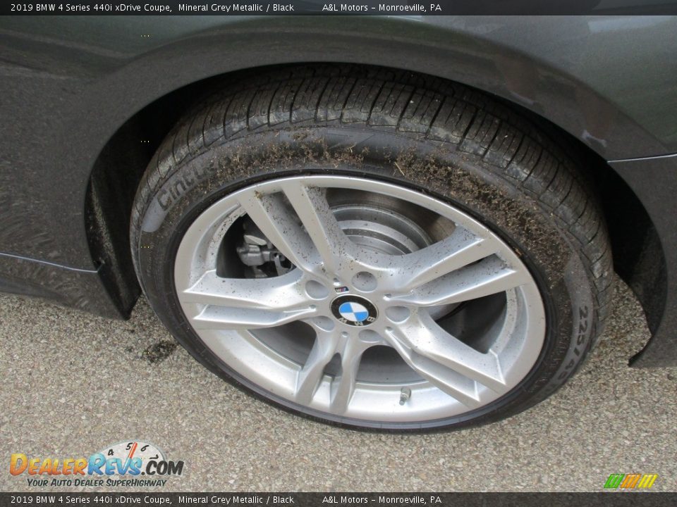 2019 BMW 4 Series 440i xDrive Coupe Mineral Grey Metallic / Black Photo #6