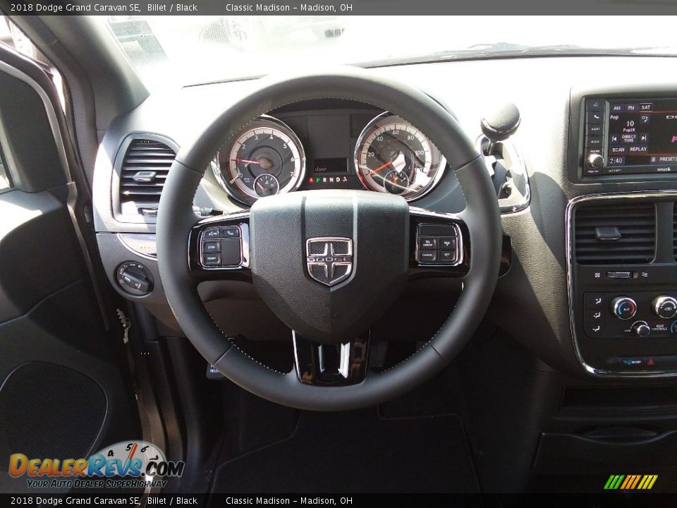 2018 Dodge Grand Caravan SE Billet / Black Photo #6