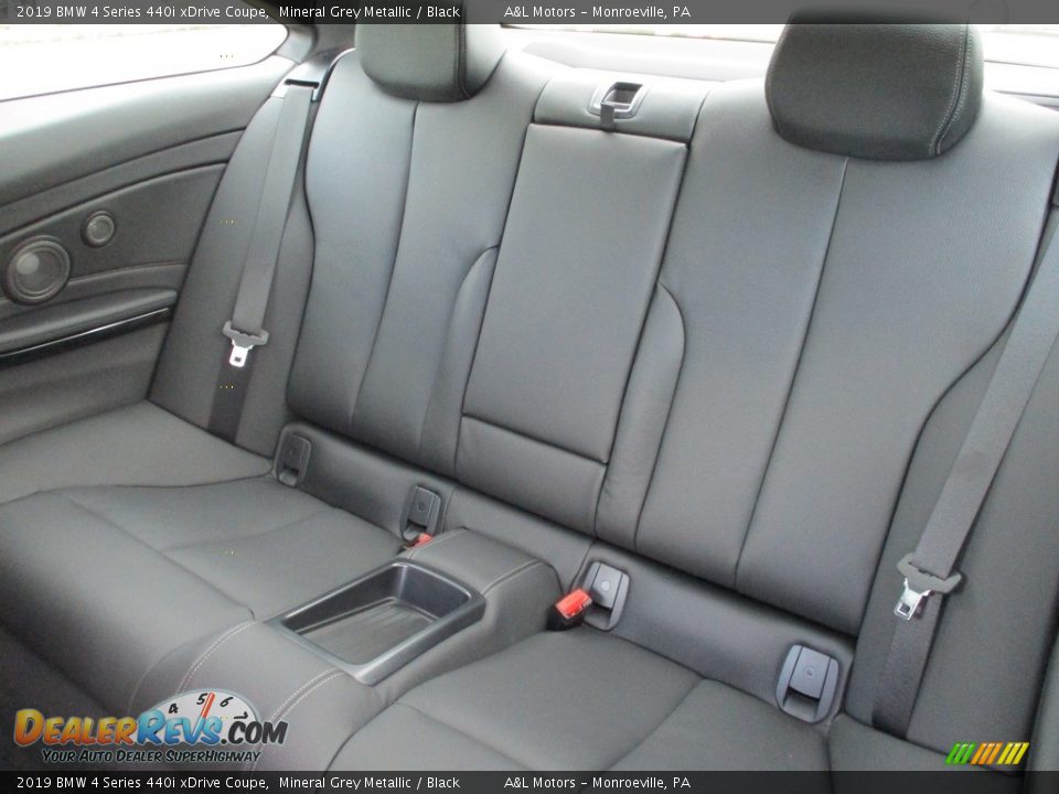 Rear Seat of 2019 BMW 4 Series 440i xDrive Coupe Photo #12