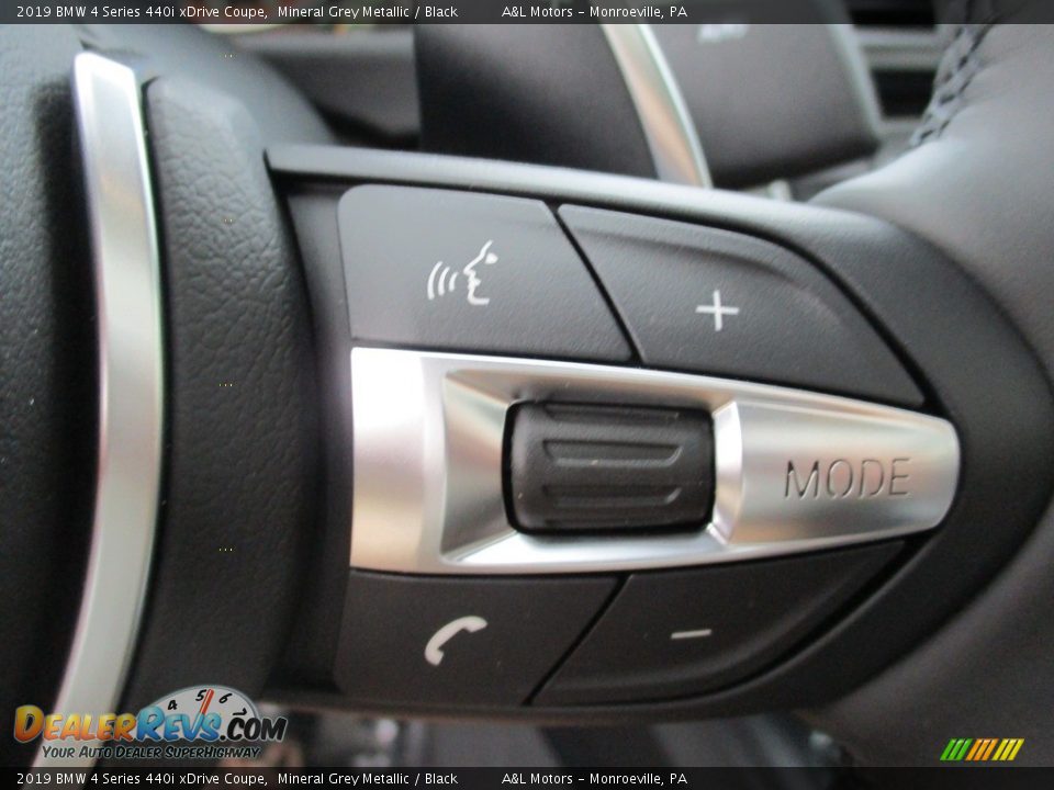 Controls of 2019 BMW 4 Series 440i xDrive Coupe Photo #18