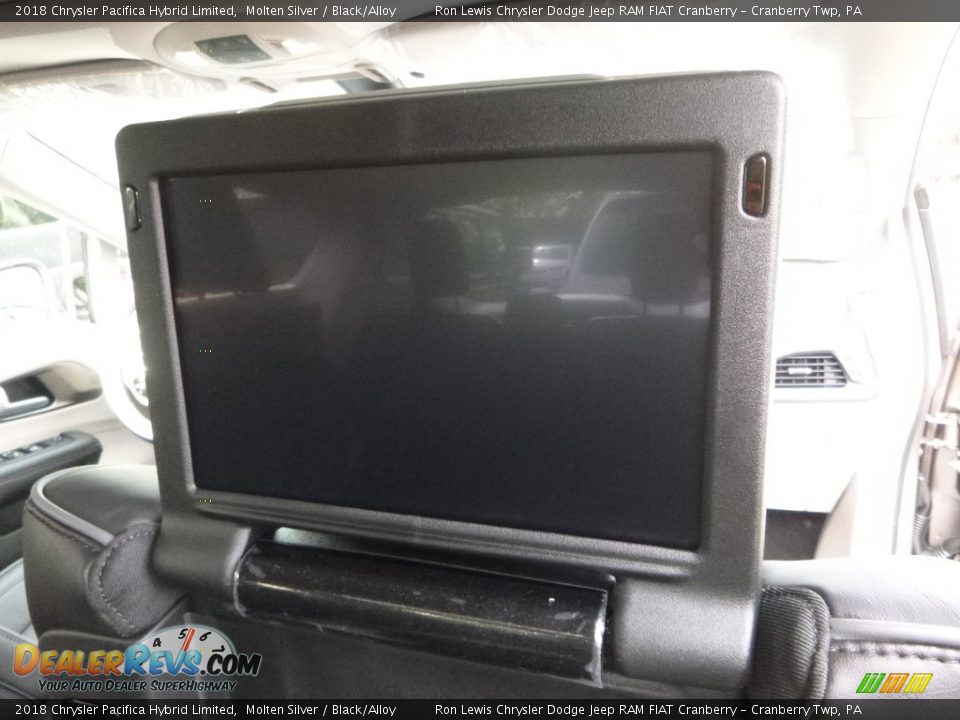 2018 Chrysler Pacifica Hybrid Limited Molten Silver / Black/Alloy Photo #9