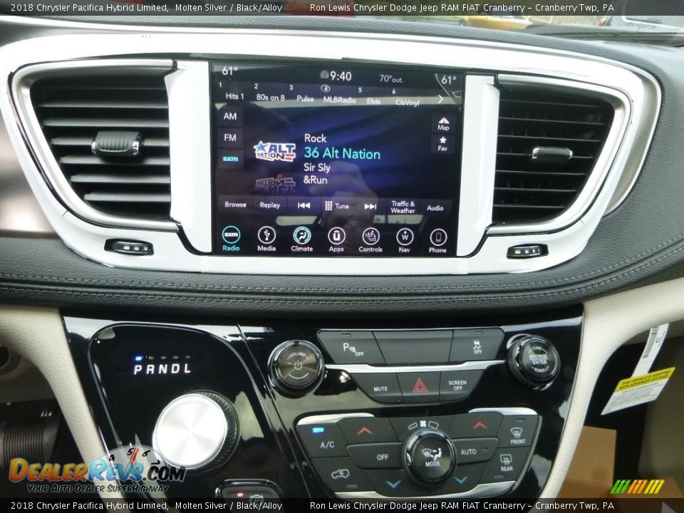 Controls of 2018 Chrysler Pacifica Hybrid Limited Photo #16