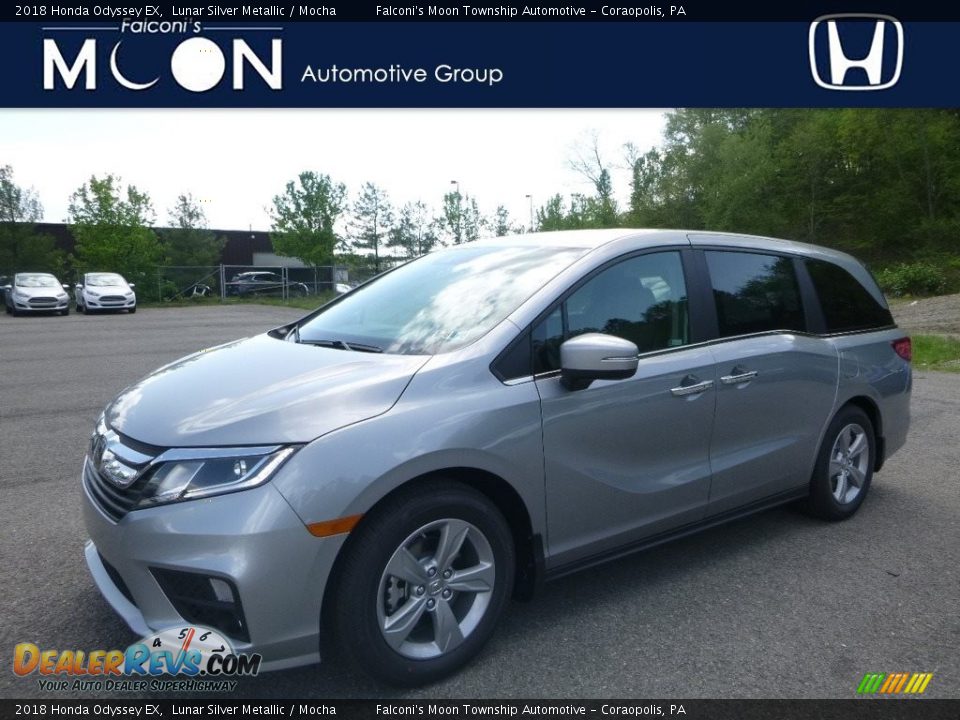 2018 Honda Odyssey EX Lunar Silver Metallic / Mocha Photo #1