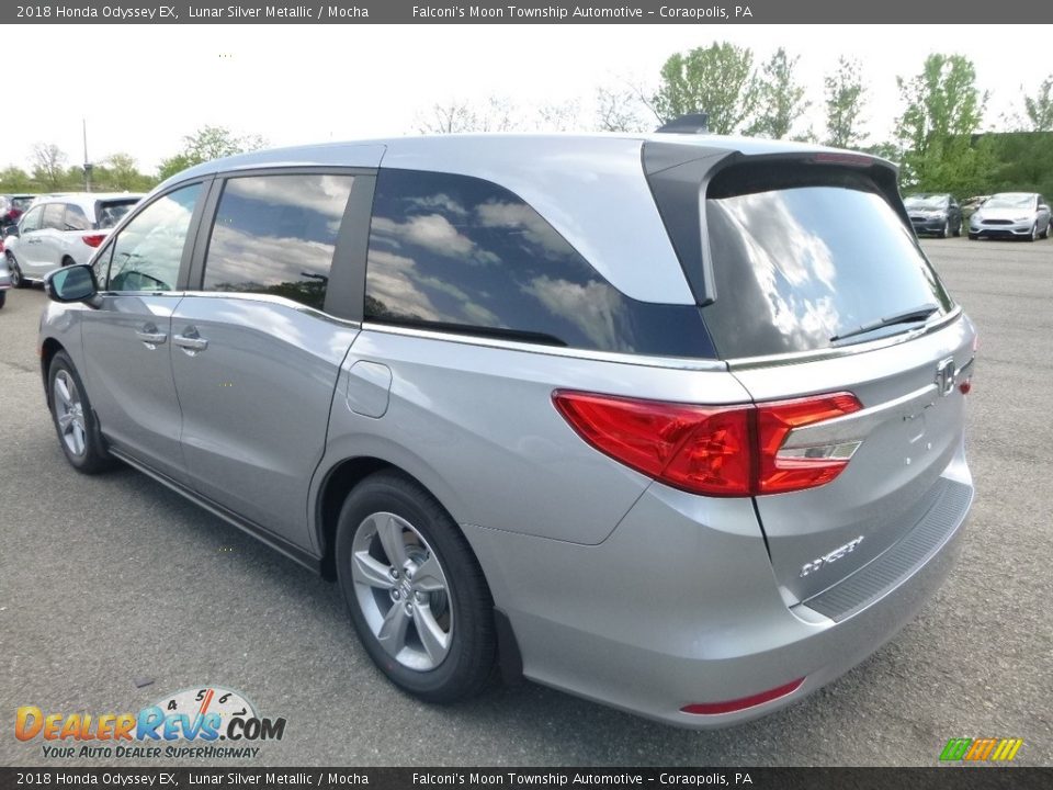 2018 Honda Odyssey EX Lunar Silver Metallic / Mocha Photo #2