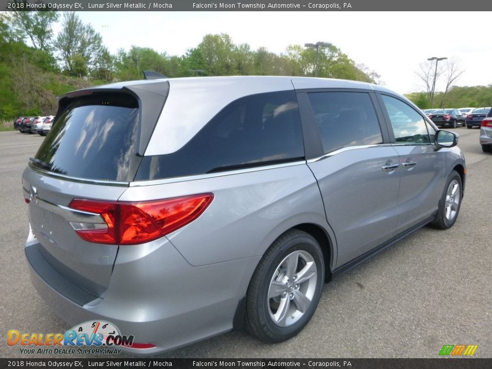 2018 Honda Odyssey EX Lunar Silver Metallic / Mocha Photo #4