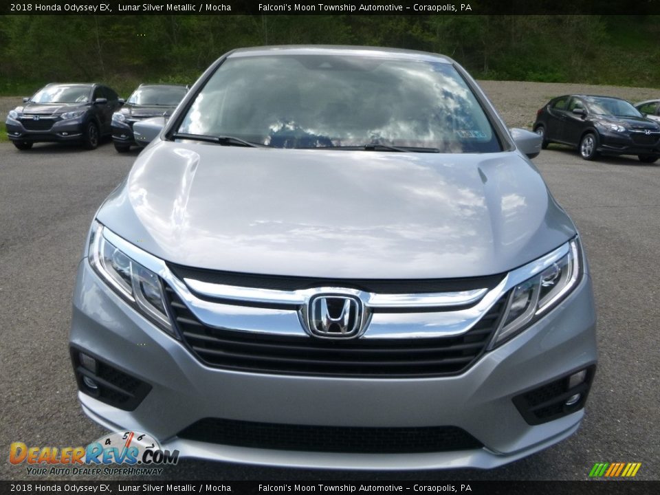 2018 Honda Odyssey EX Lunar Silver Metallic / Mocha Photo #6