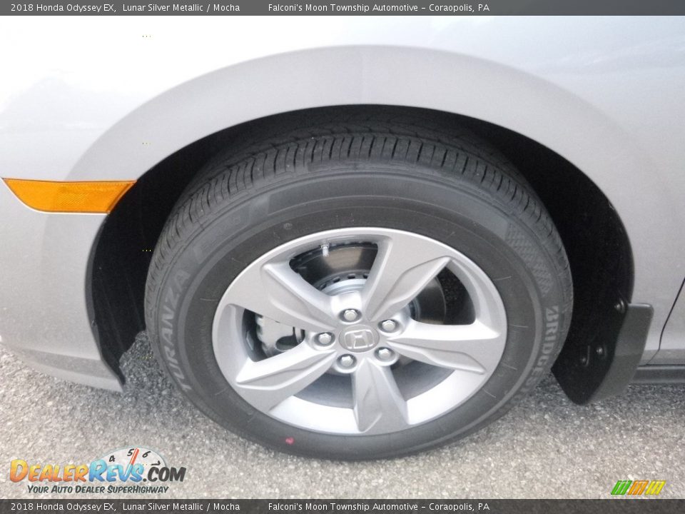 2018 Honda Odyssey EX Lunar Silver Metallic / Mocha Photo #7