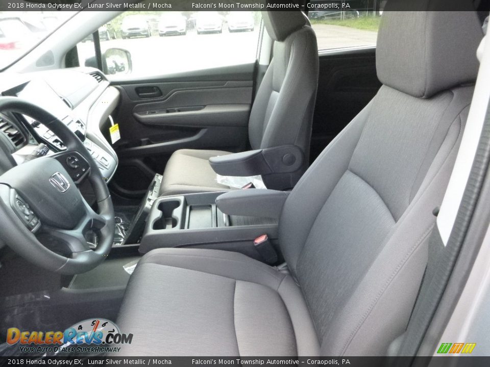2018 Honda Odyssey EX Lunar Silver Metallic / Mocha Photo #8