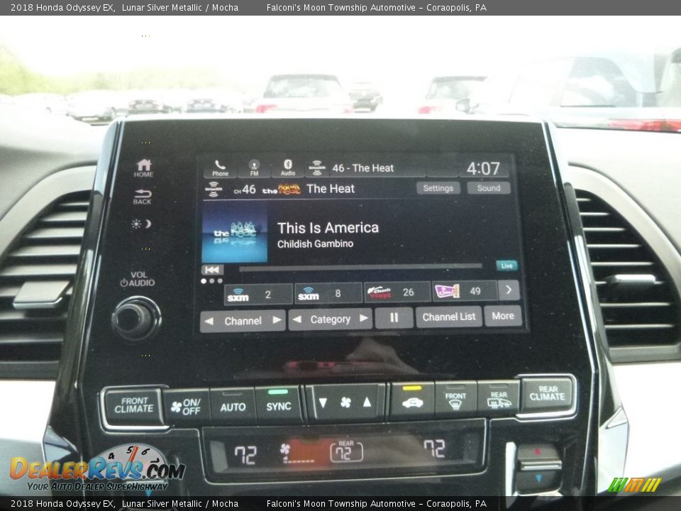 2018 Honda Odyssey EX Lunar Silver Metallic / Mocha Photo #14