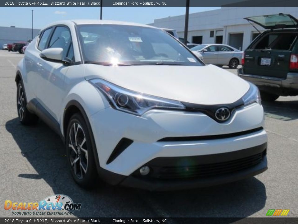 2018 Toyota C-HR XLE Blizzard White Pearl / Black Photo #1