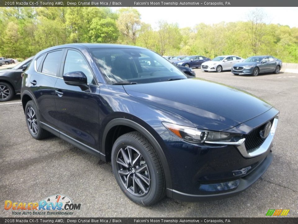 Front 3/4 View of 2018 Mazda CX-5 Touring AWD Photo #3