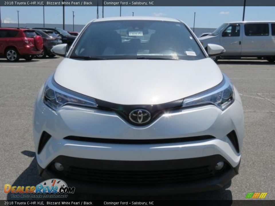 2018 Toyota C-HR XLE Blizzard White Pearl / Black Photo #2