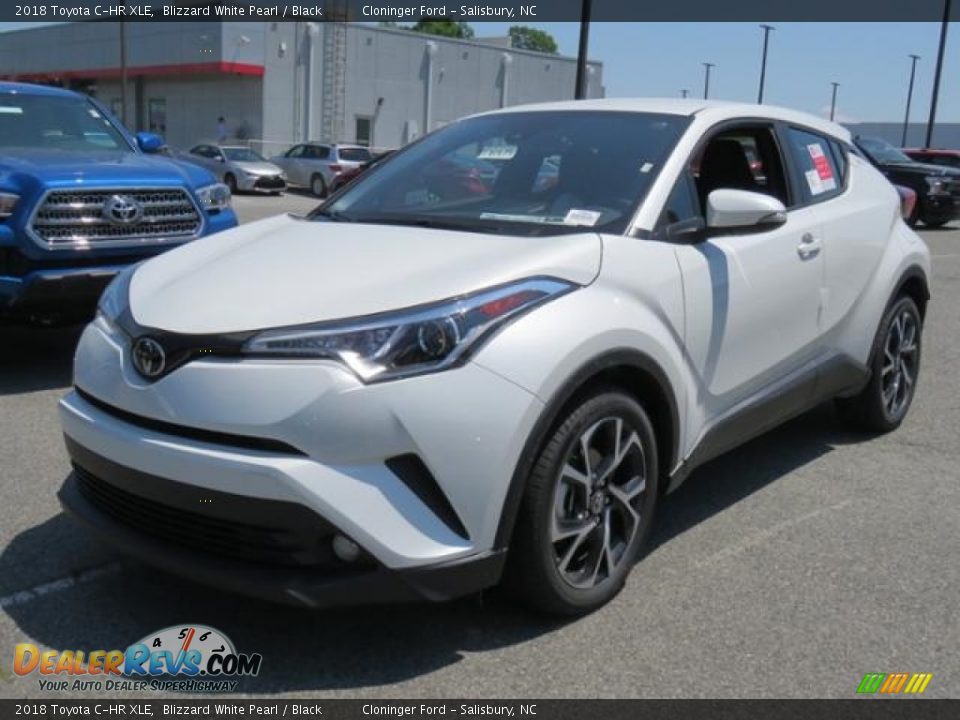 2018 Toyota C-HR XLE Blizzard White Pearl / Black Photo #3