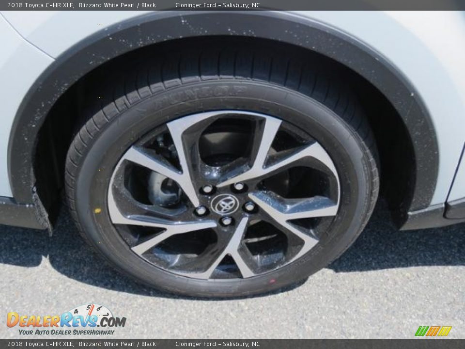 2018 Toyota C-HR XLE Blizzard White Pearl / Black Photo #4