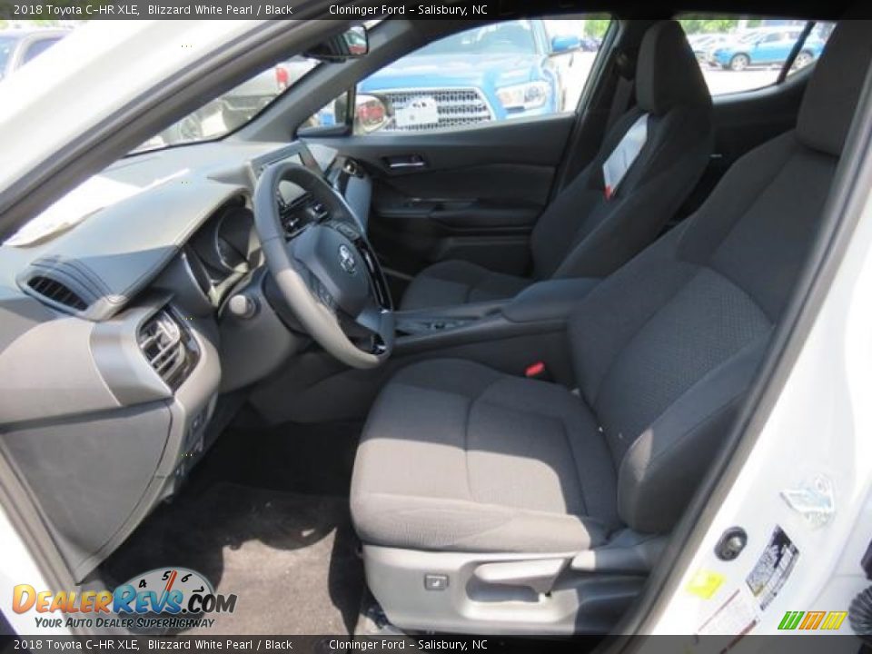 2018 Toyota C-HR XLE Blizzard White Pearl / Black Photo #7