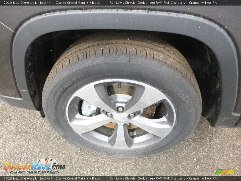 2019 Jeep Cherokee Limited 4x4 Granite Crystal Metallic / Black Photo #2