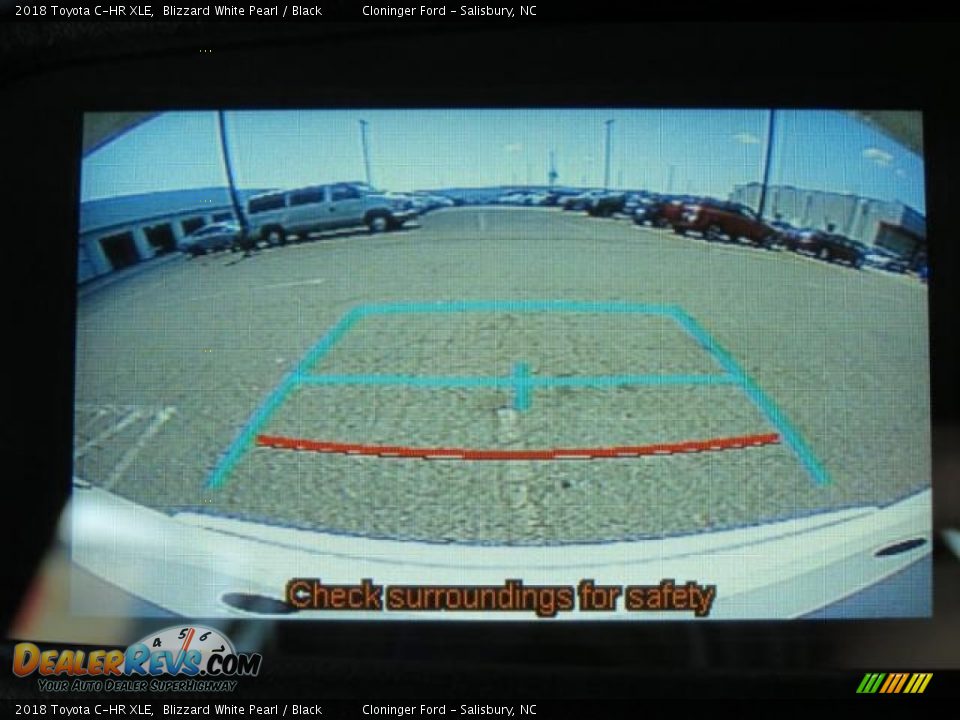 2018 Toyota C-HR XLE Blizzard White Pearl / Black Photo #11