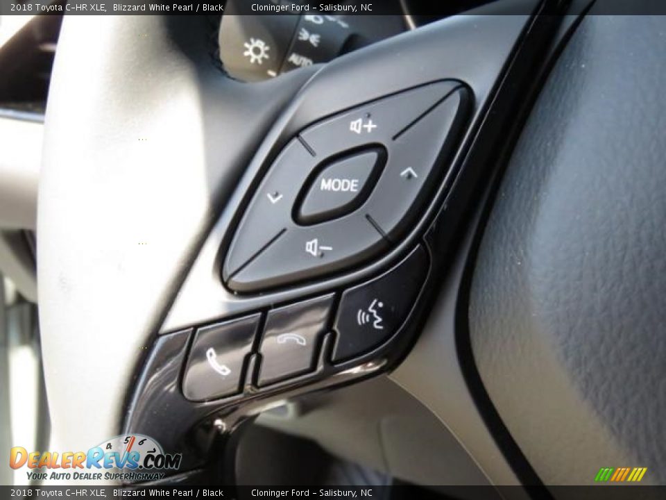 2018 Toyota C-HR XLE Blizzard White Pearl / Black Photo #14