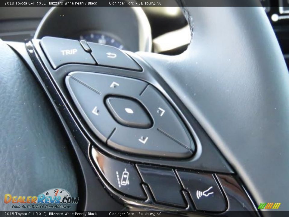 2018 Toyota C-HR XLE Blizzard White Pearl / Black Photo #15
