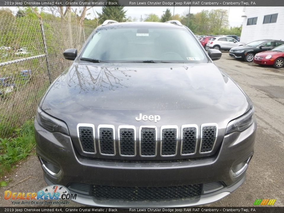 2019 Jeep Cherokee Limited 4x4 Granite Crystal Metallic / Black Photo #7