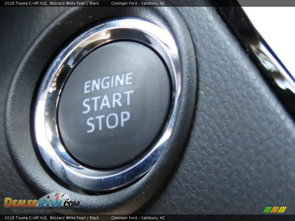 2018 Toyota C-HR XLE Blizzard White Pearl / Black Photo #19