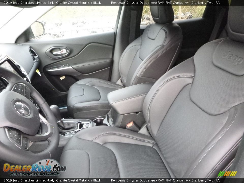 2019 Jeep Cherokee Limited 4x4 Granite Crystal Metallic / Black Photo #9