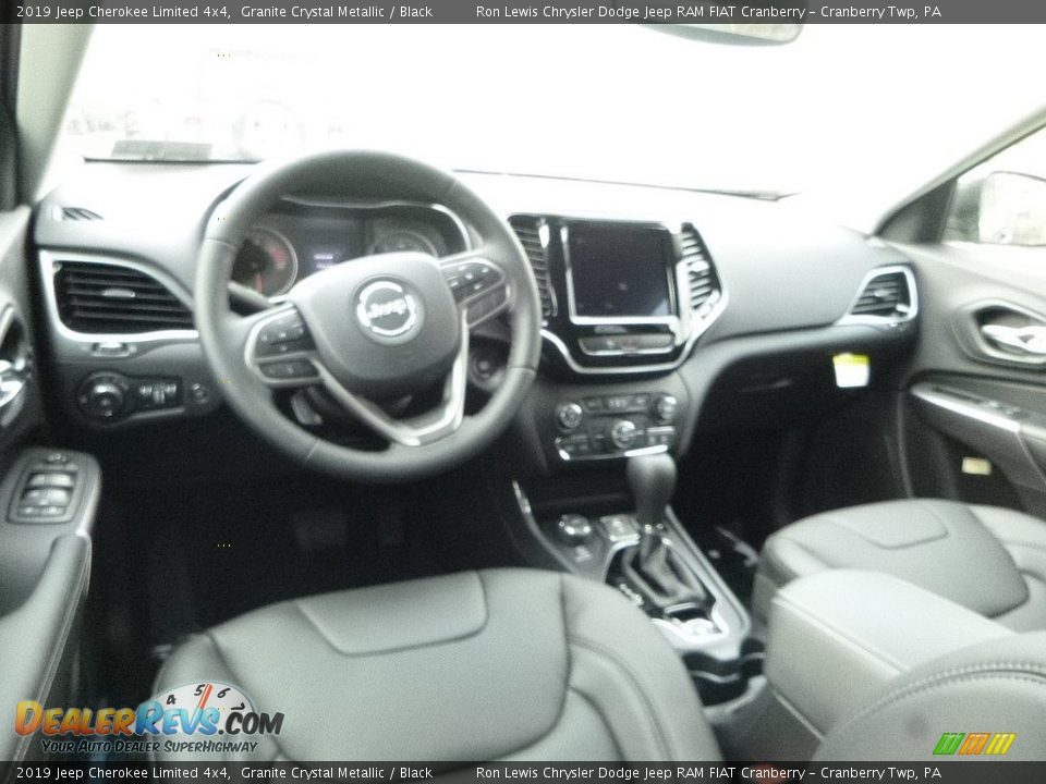 2019 Jeep Cherokee Limited 4x4 Granite Crystal Metallic / Black Photo #13