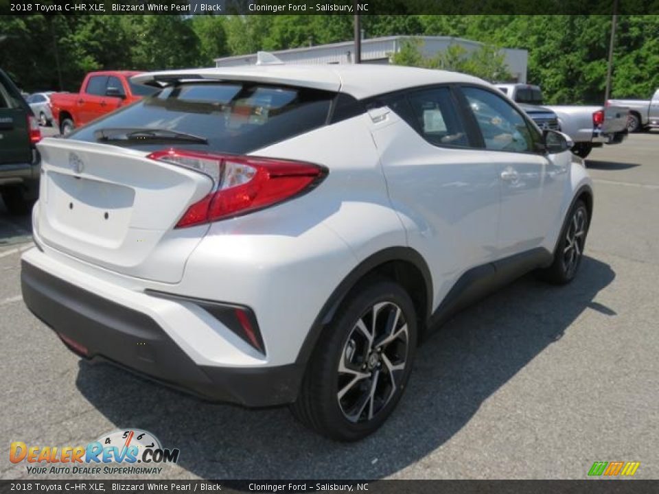 2018 Toyota C-HR XLE Blizzard White Pearl / Black Photo #26
