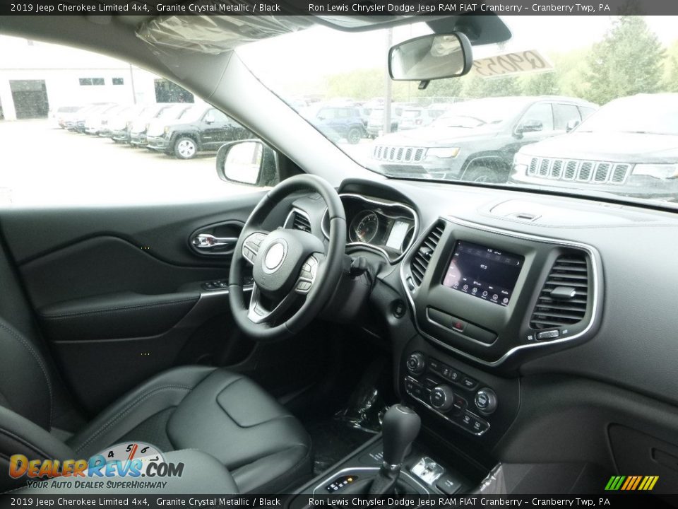 2019 Jeep Cherokee Limited 4x4 Granite Crystal Metallic / Black Photo #15